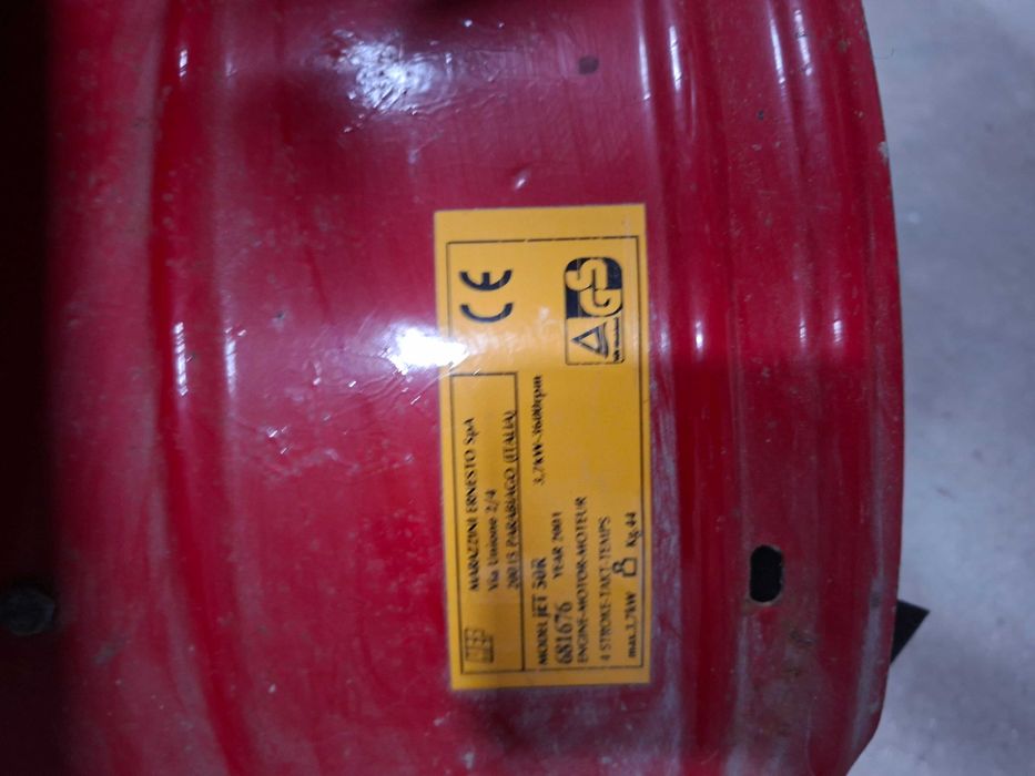 Moto enxada com motor Honda GX160 - como nova