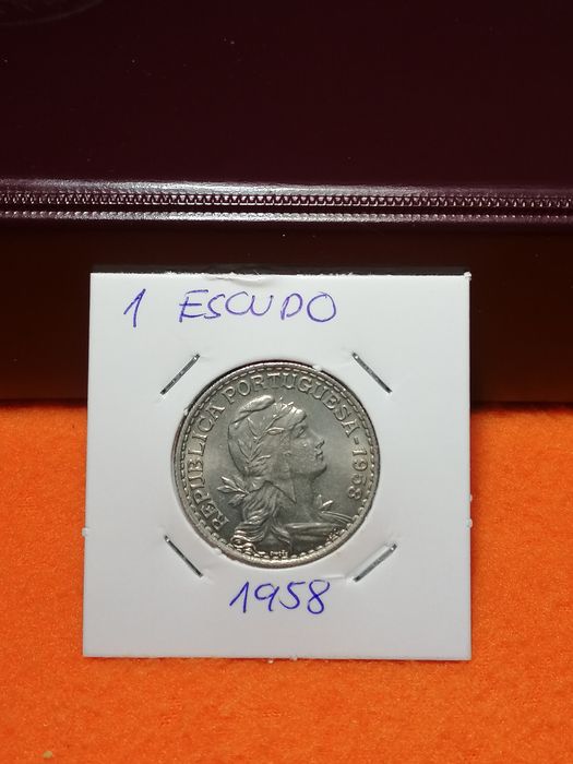 Rep. Portuguesa, 1 Escudo 1958
