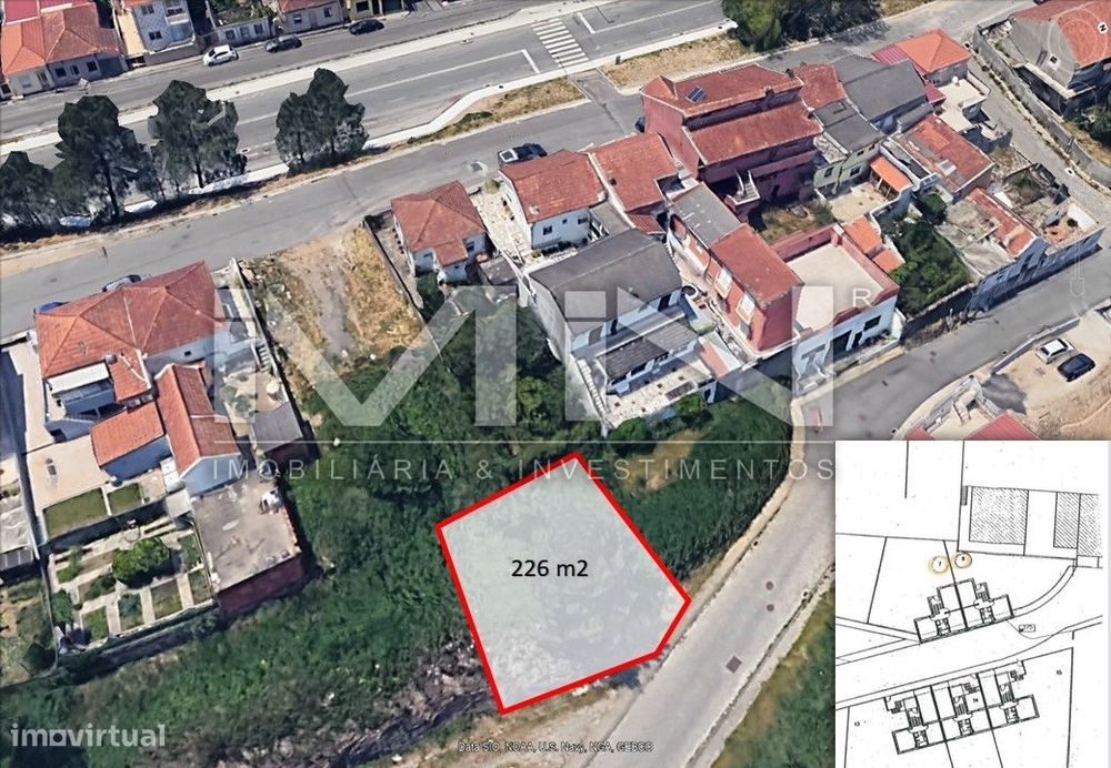 Lote de Terreno  Venda em Fânzeres e São Pedro da Cova,Gondomar