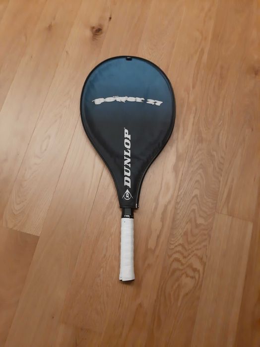 Raquete tenis Dunlop Power 27 com capa