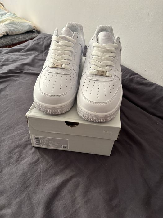 Biale trampki air force