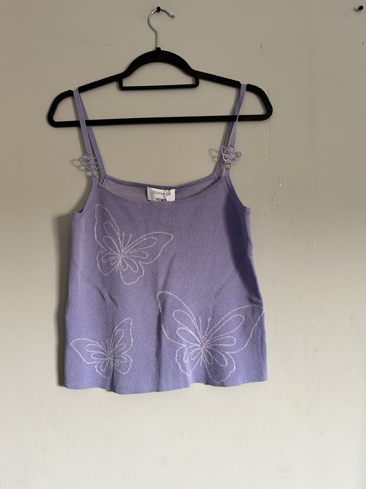 Mariposa tank top lilias
