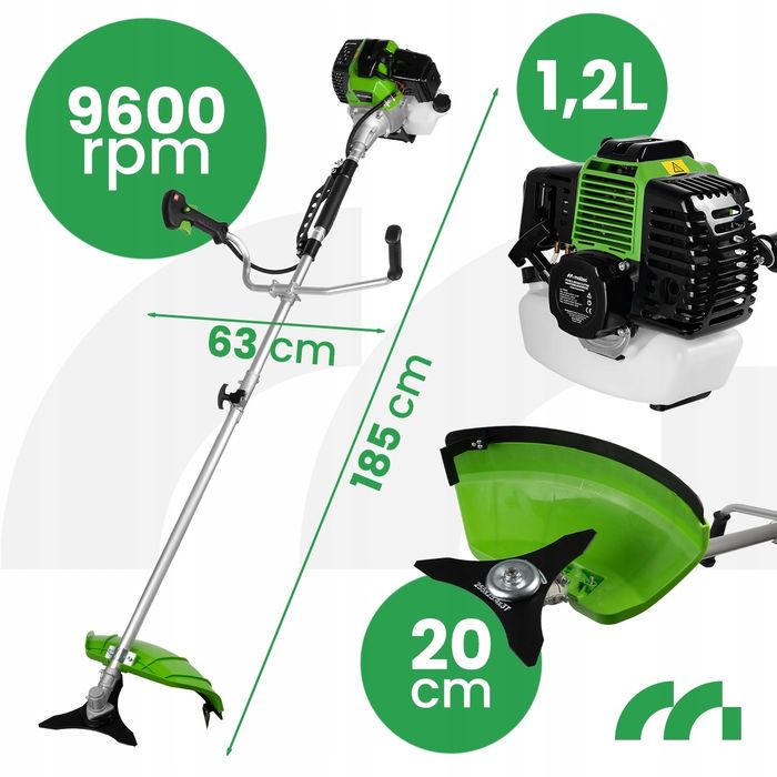 Kosa Spalinowa MalTec 2360tr MasterBlade9600W XXL Zestaw