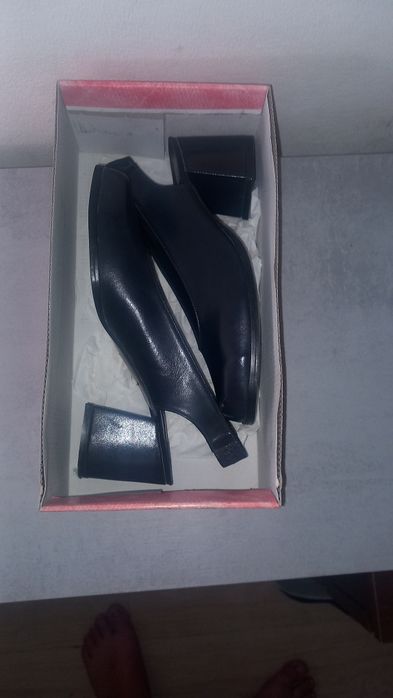 Sapatos velhos restaurados