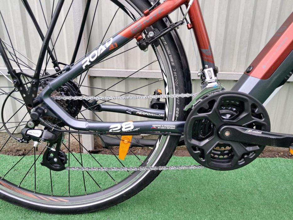 Електровелосипед MTF Road 28 колеса Мотор-колесо Bafang 250W Shimano
