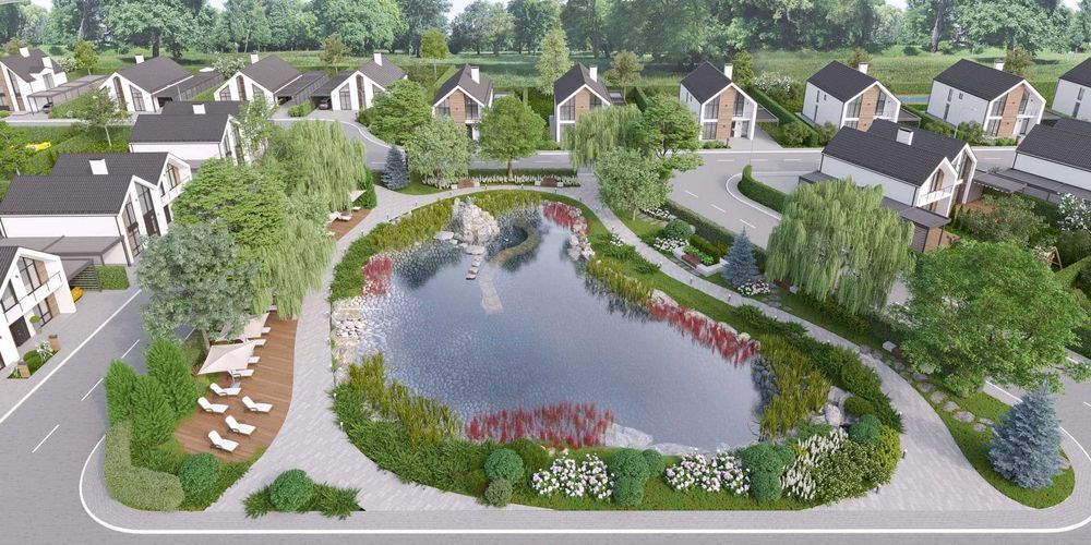 Продаж котеджу 125 кв.м, в містечку Gardd House, розстрочка 24 міс