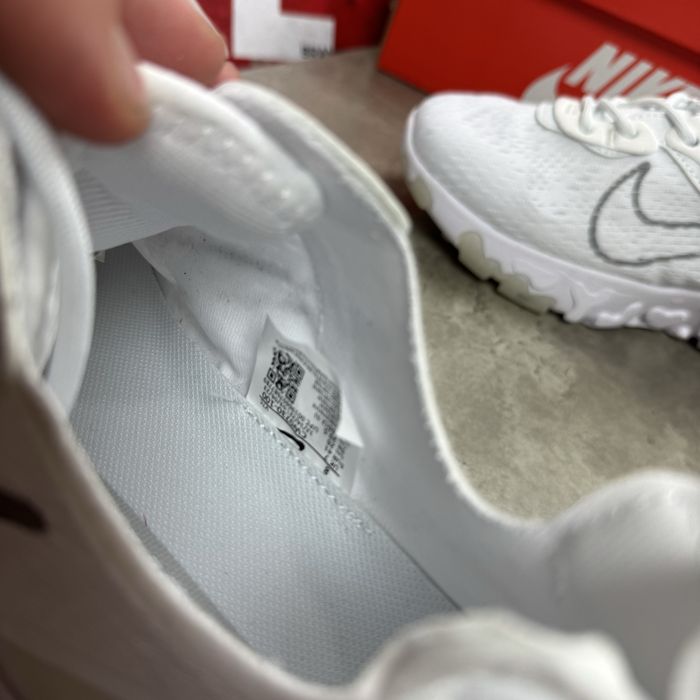 Кросівки Nike react vision кроссовки найк реакт 40,41,42,43,44,45 білі