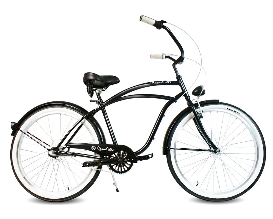 Rower miejski męski beach Cruiser RoyalBi 26 / 28 Bandit Holenderski