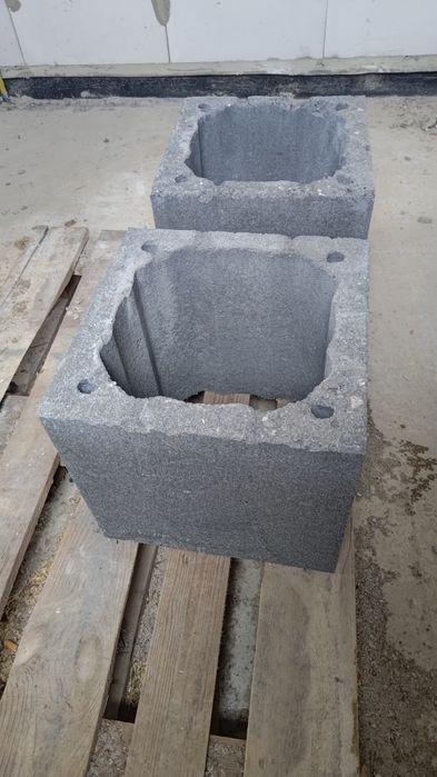 Jawar pustak kominowy perlitowy 36X36X33 CM. (2szt.)