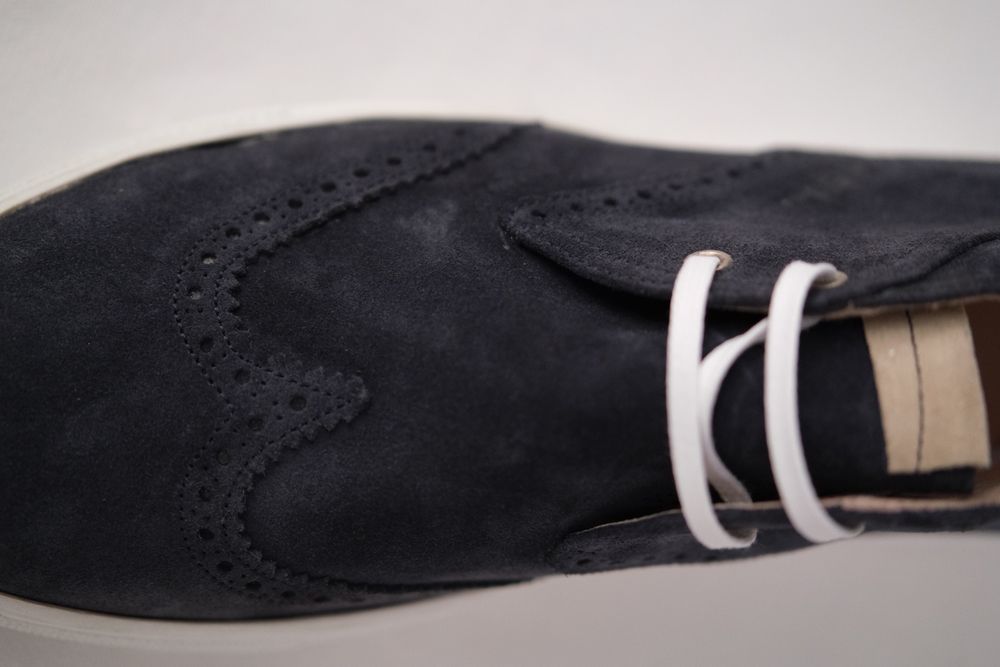 [Novas] Bota Camurça Azul Fabrico próprio
