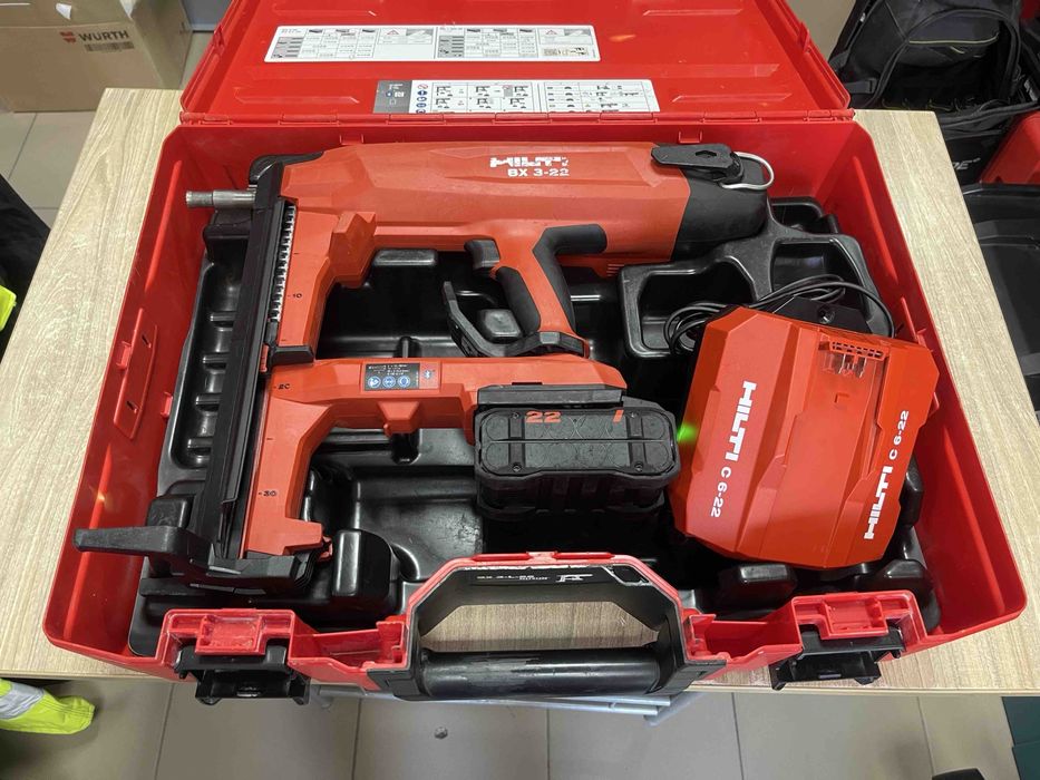 Hilti BX 3-L-22 Nuron / Акумуляторний монтажний пістолет (цвяхозабивач) Нурон /нейлер Хілті