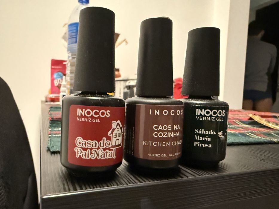 Vernizes Gel Andreia e Inocos e autocolantes unhas