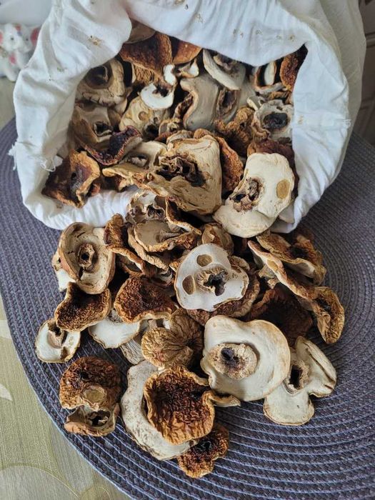 Prawdziwki suszone białe - całe kapelusze Cena za 1,5 kg