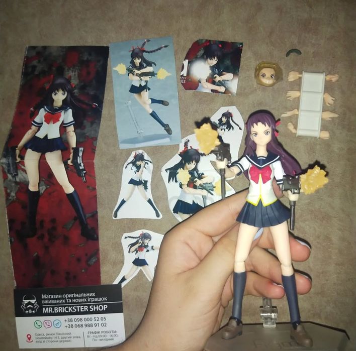 Шарнирные аниме фигурки Figma SH Figuarts Revoltech Kaiyodo Харухи