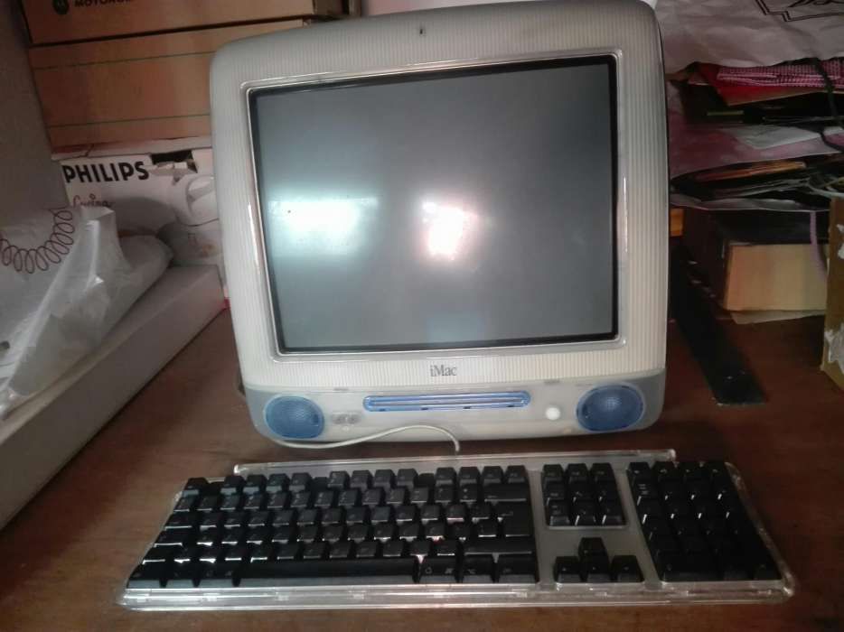 Imac G3 PowerPC 750 azul423053827695585282