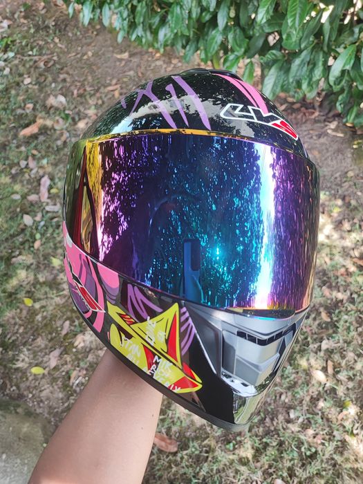 Capacete LVS Rosa