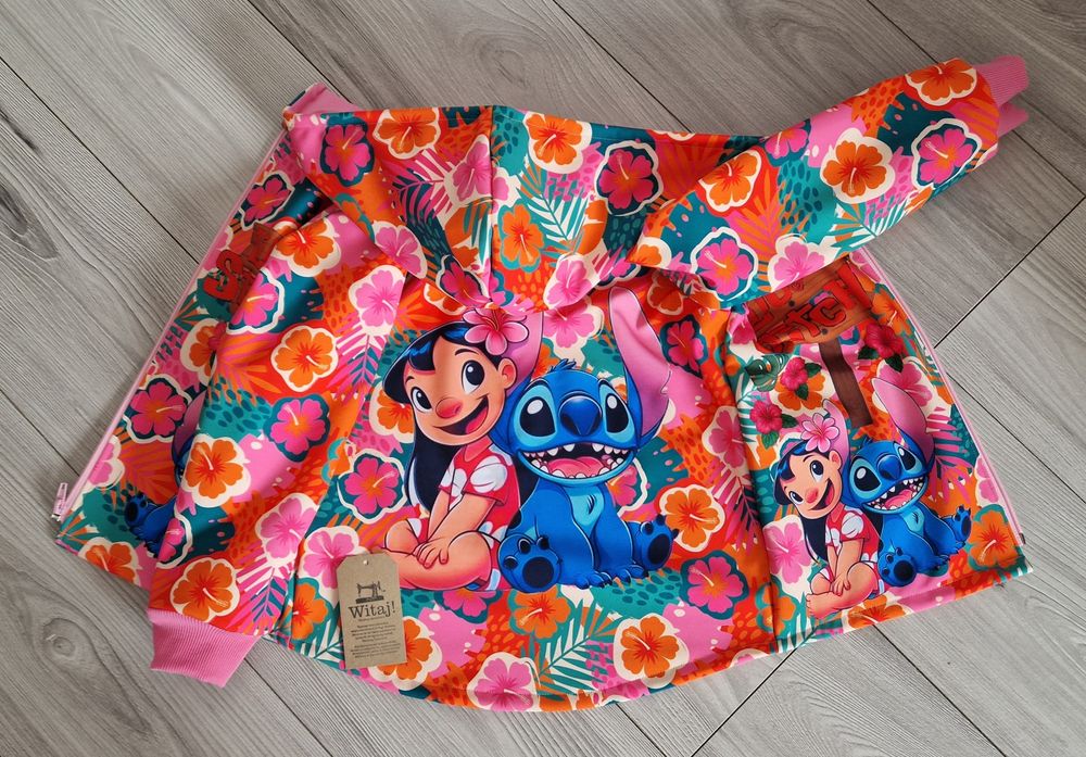 Kurtka softshell Lilo i Stitch rozm 116