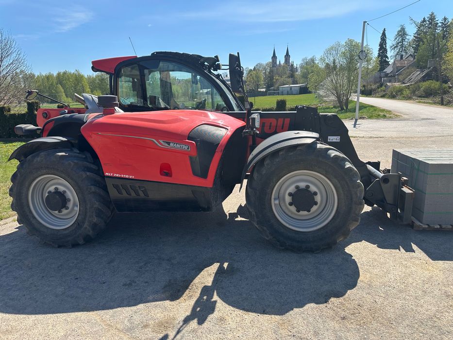Ladowarka teleskopowa manitou 741-140v+ rok 2018