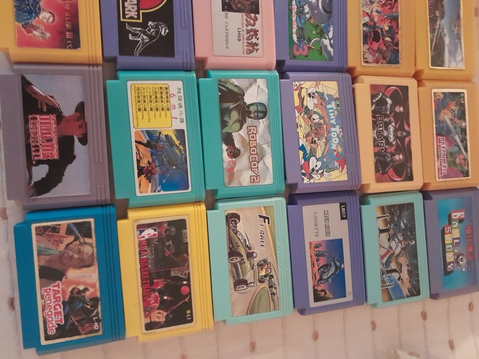 Jogos e consola famicom