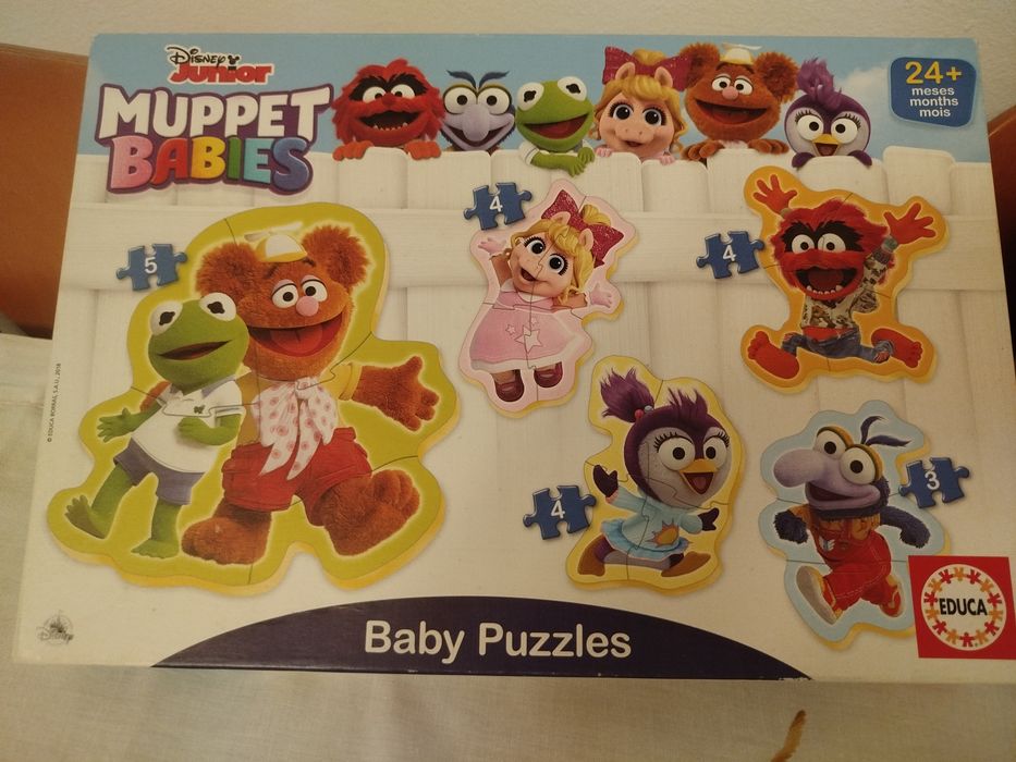 Puzzle Infantil "Muppet Babies" da Educa – Excelente estado e Completo