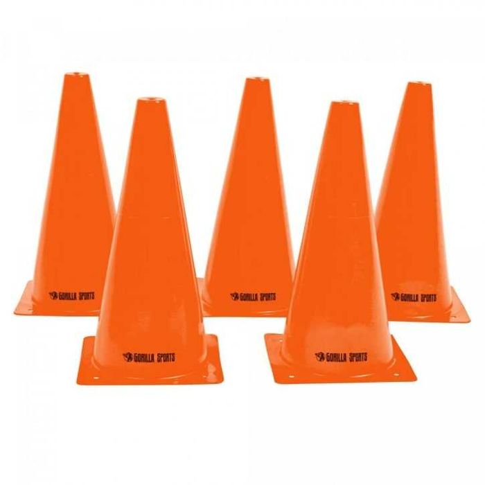 Zestaw 10 pylonowych stożków 30cm (1283)