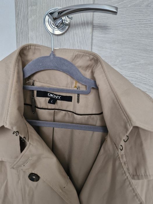 Trencz DKNY r.l kolor Camel