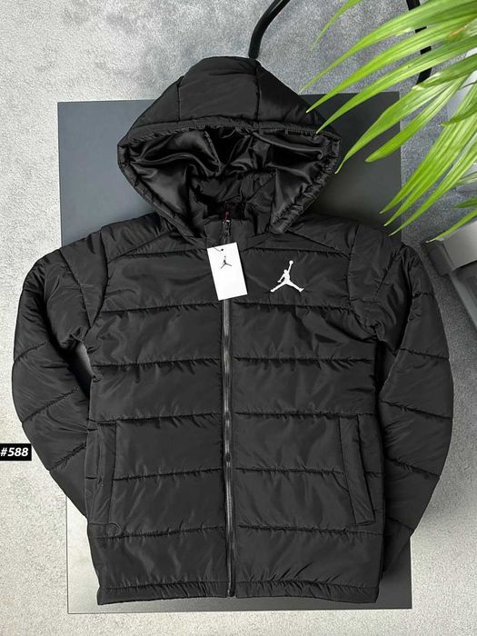 Пуховик Nike Air Jodan Brooklyn Черный - Новая Куртка Джордан Бркулин