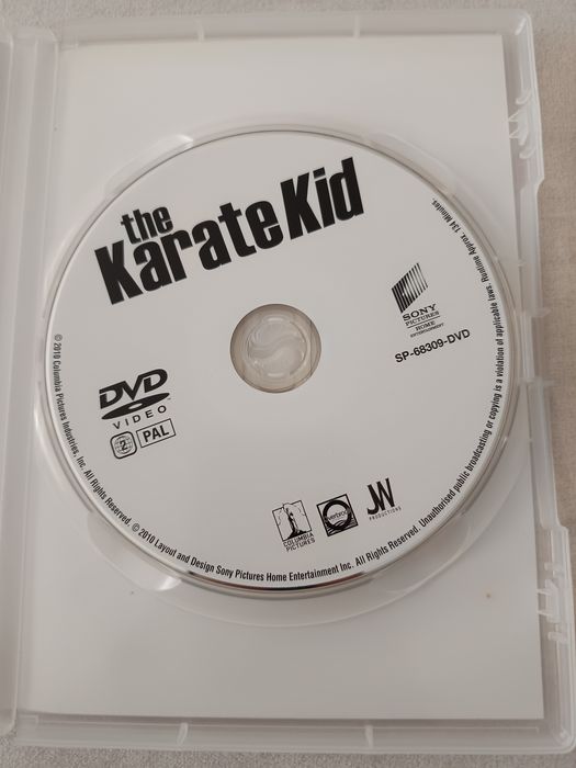 DVD karate kid    .