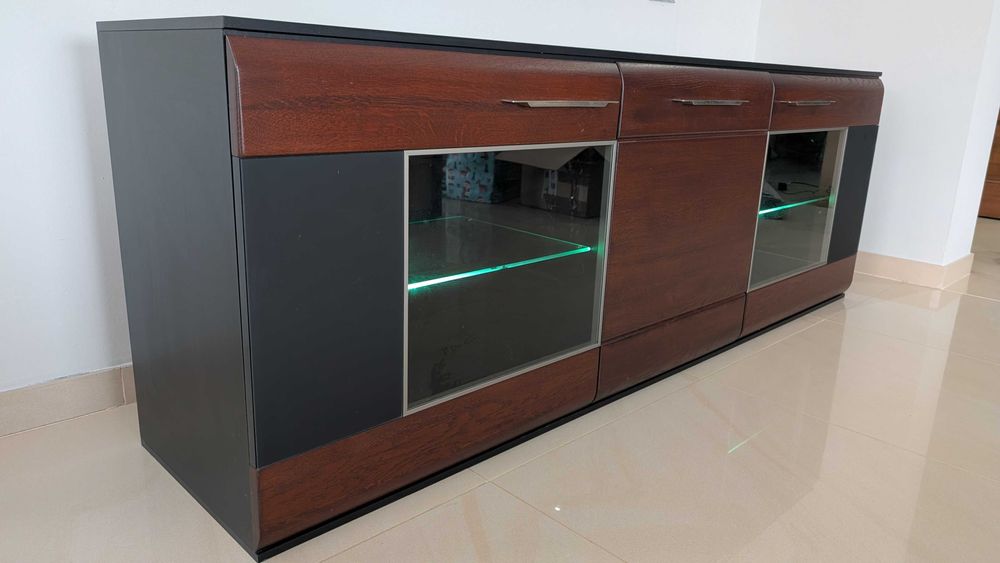 Szafka RTV + Komoda - Meble Szynaka seria VIEVIEN PRESTIGE LINE