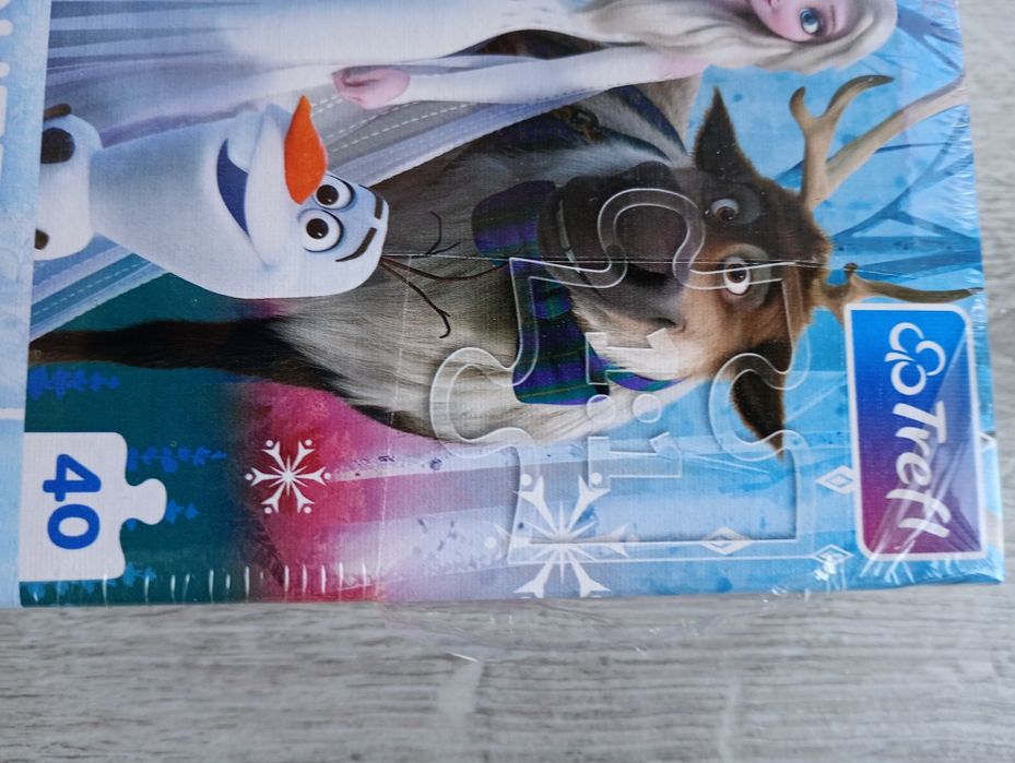 Nowe puzzle Kraina lodu 40  elementów