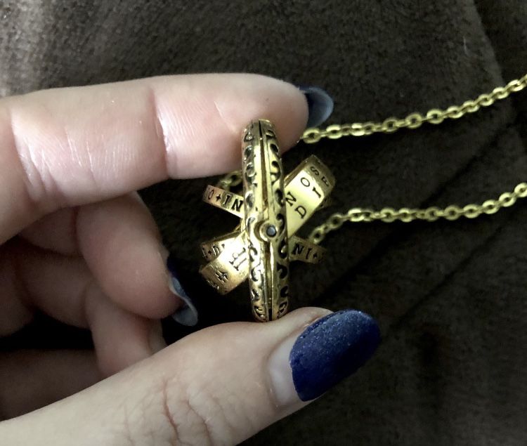 Кулон кільце сфера на ланцюжку, підвіска