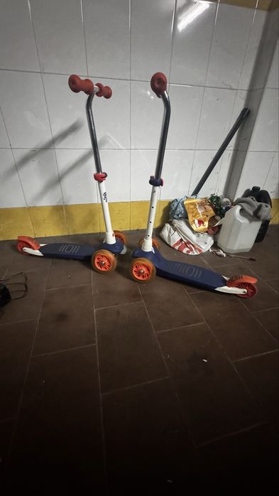 Bicicletas mcqueen e trotinetes
