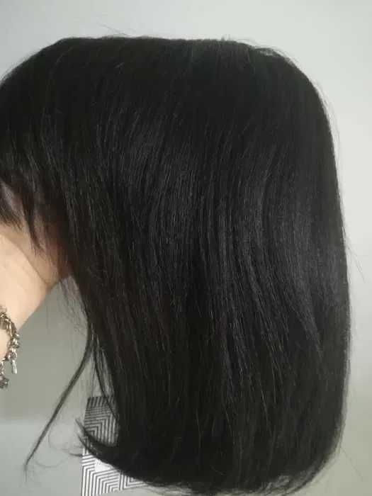 peruka naturalna z włosów ludzkich