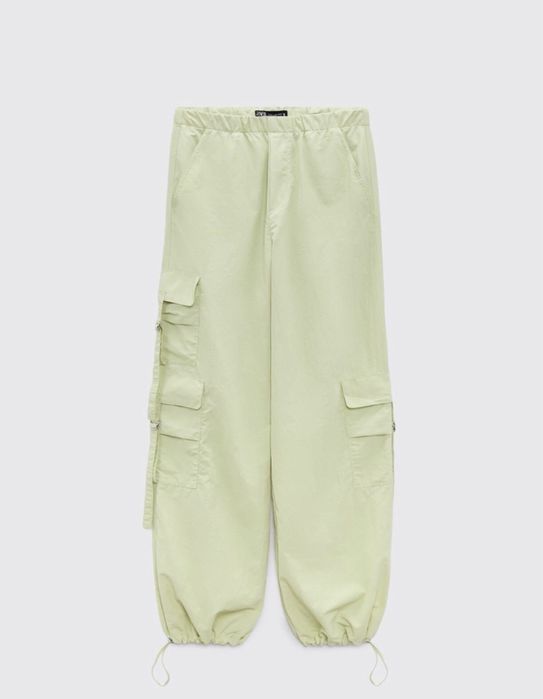 Трендовые карго брюки Zara, новые