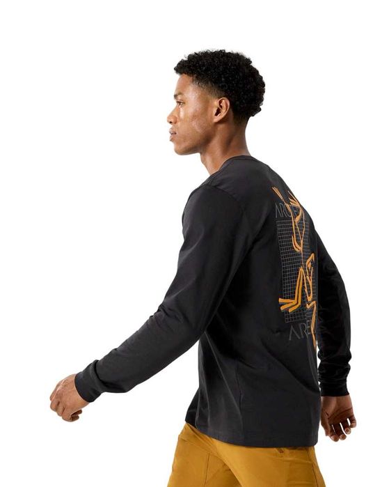 Лонгслів Arc'teryx Arc'Multi Bird Logo Longsleeve Black