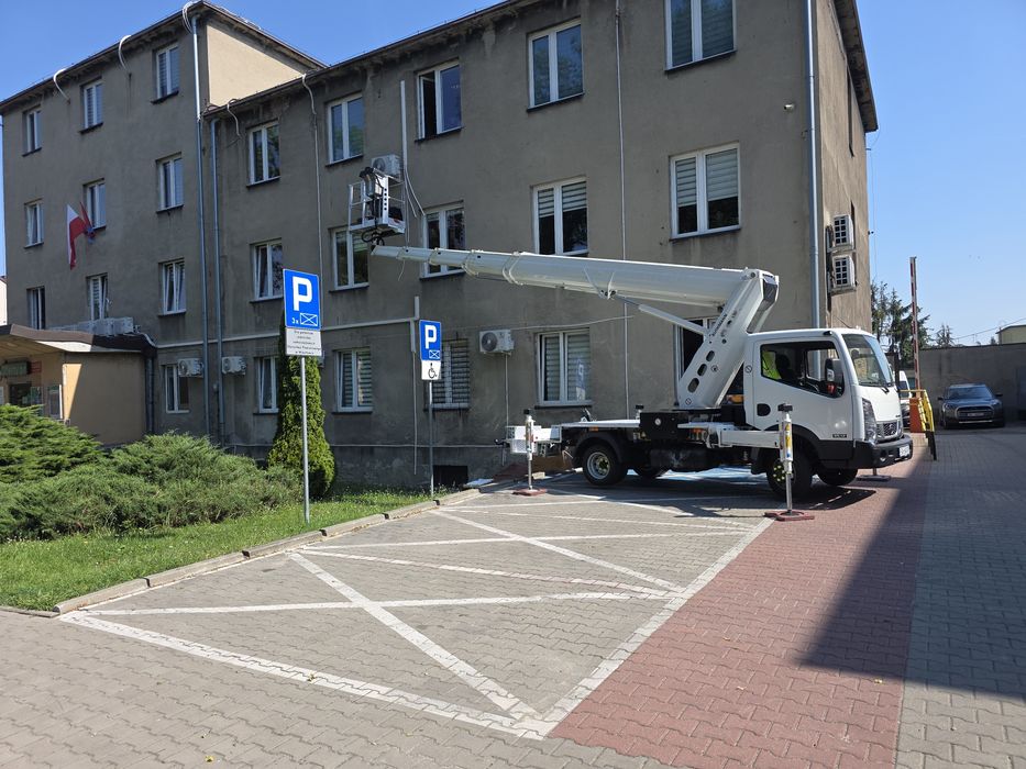Dźwig Zwyżka usługi wynajem