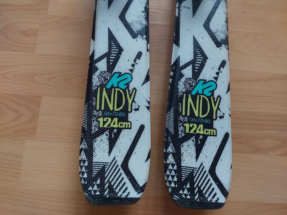 Лижі гірські  K2 INDY 124 см лижы