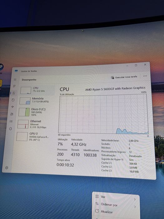 Vendo pc gaming otimo para jogos