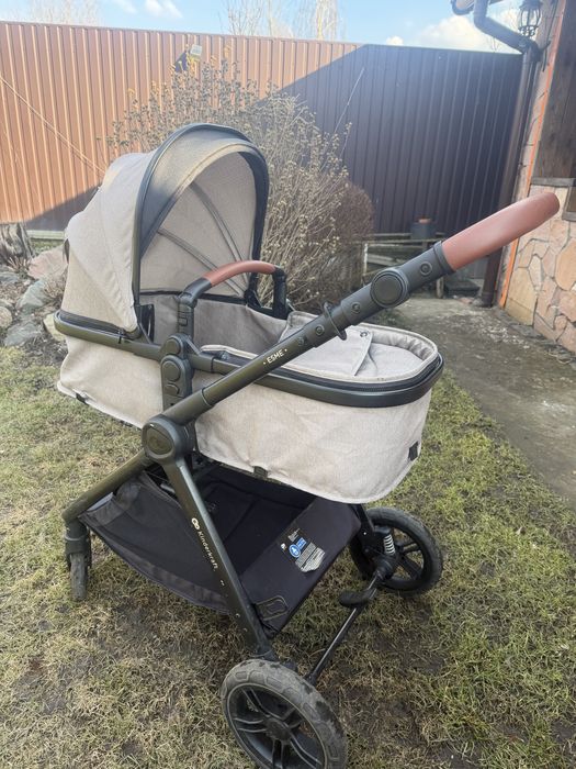 Коляска 3 в 1 kinderkraft з автокріслом+ ПОДАРУНОК  СТОЛИК ІГРОВИЙ