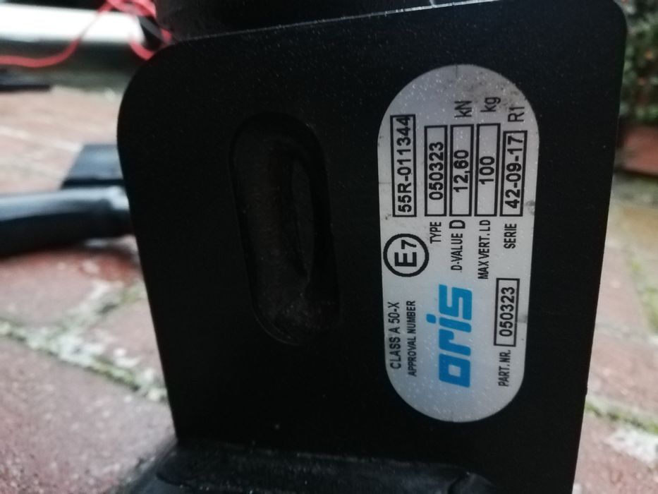 Hak Volkswagen Tiguan Hak Westfalia Oris odpinany moduł