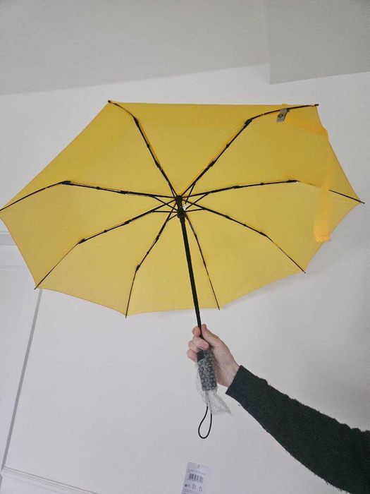 Słonecznie Żółty Parasol Automatyczny FARE – Nowy!