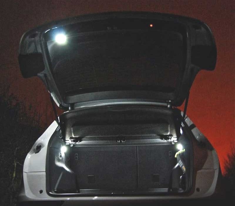 KIT COMPLETO DE 25 LÂMPADAS LED INTERIOR AUDI Q7 4L 2005-2014