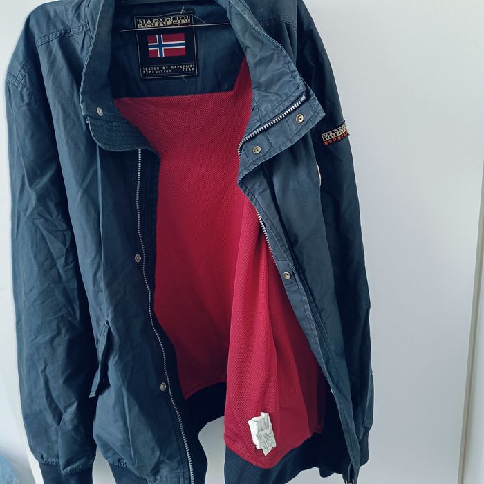 Kurtka bomberka napapijri xl popielata