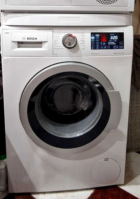 Pralka BOSCH Serie 6 VarioPerfect – 8 kg, EcoSilence Drive