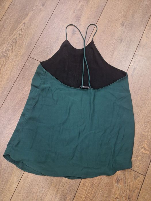 Top verde zara M