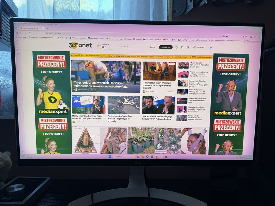 Monitor LG 27 cali 4k
