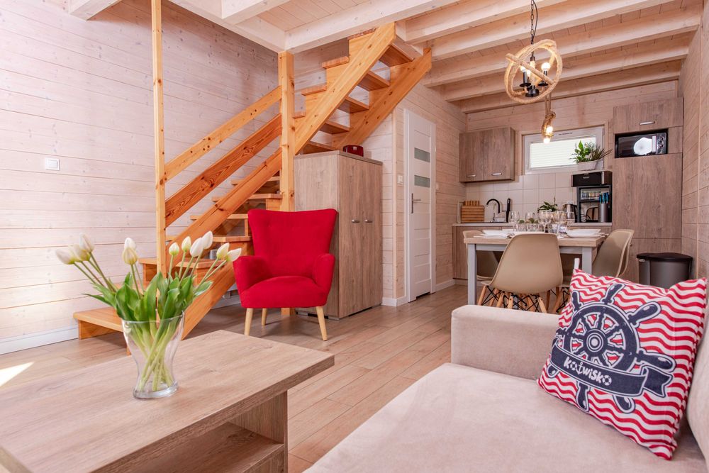 Zakotwicz się nad morzem  KOTWISKO Sarbinowo Domki z basenem .