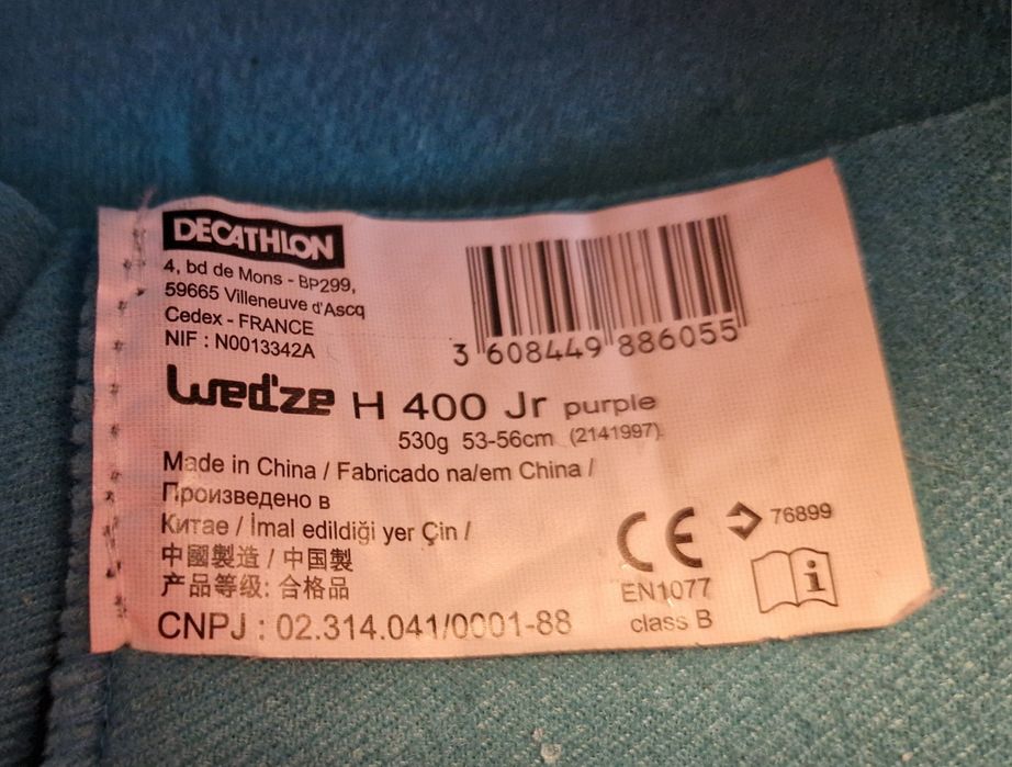 Komplet narty Wedze 110 buty Rossignol  wkładka 19-20.5cm ,kask, kijki