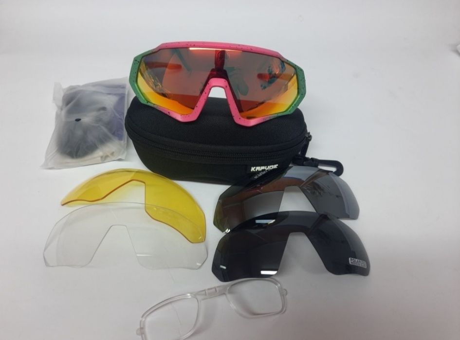 Sportowe okulary przeciwsłoneczne