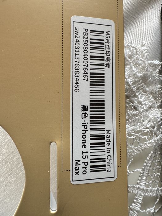 Szkło ochronne dla Iphone 15 ProMax